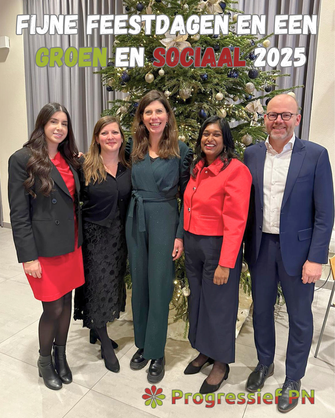 Fijne Feestdagen en een Groen en Sociaal 2025